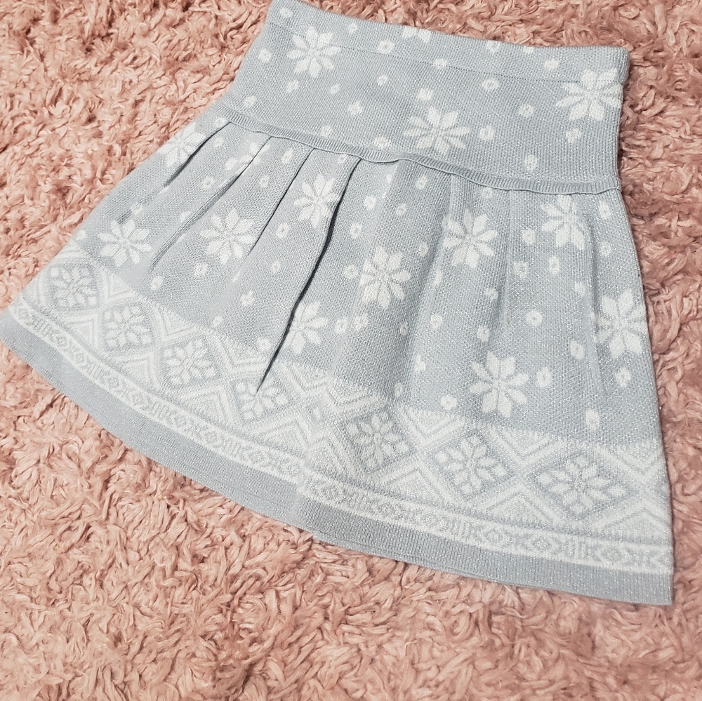 Frozen Princess Pleated Mini Skirt